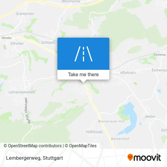 Карта Lembergerweg
