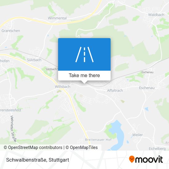 Schwalbenstraße map