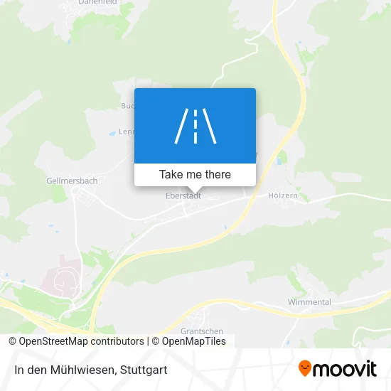 Карта In den Mühlwiesen