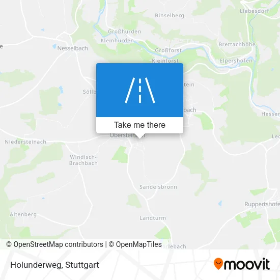 Карта Holunderweg