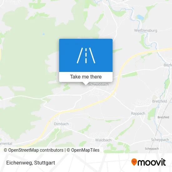 Карта Eichenweg