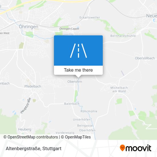 Altenbergstraße map
