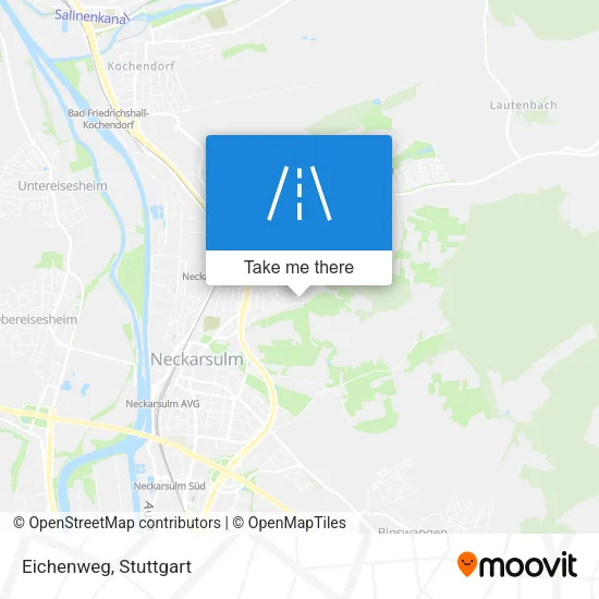 Карта Eichenweg