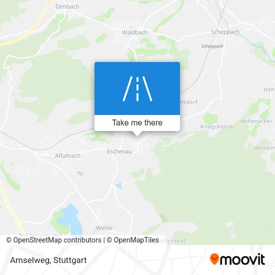 Карта Amselweg