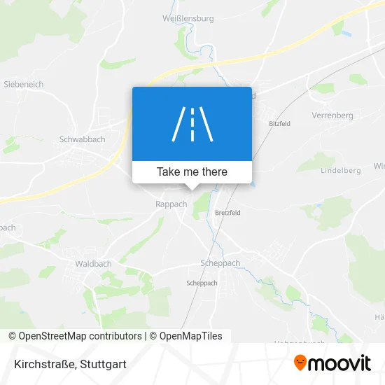 Карта Kirchstraße