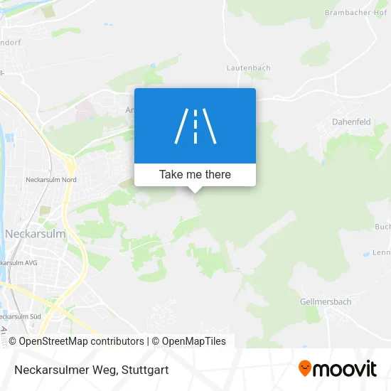 Карта Neckarsulmer Weg