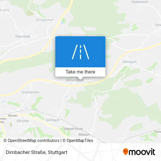 Карта Dimbacher Straße