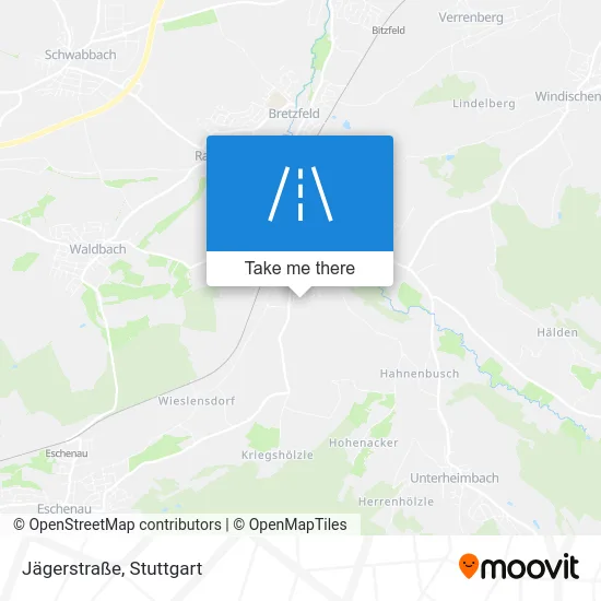 Карта Jägerstraße
