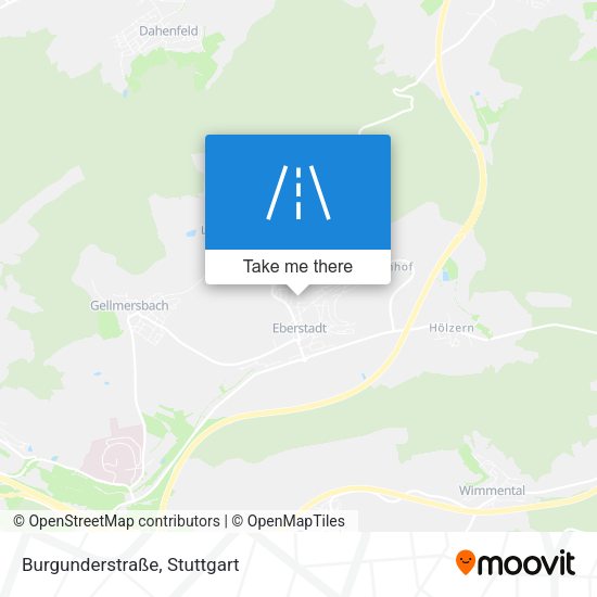 Burgunderstraße map