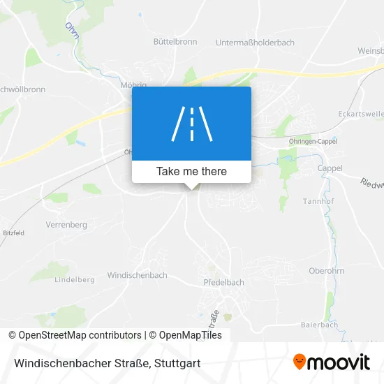 Карта Windischenbacher Straße
