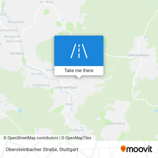 Карта Obersteinbacher Straße