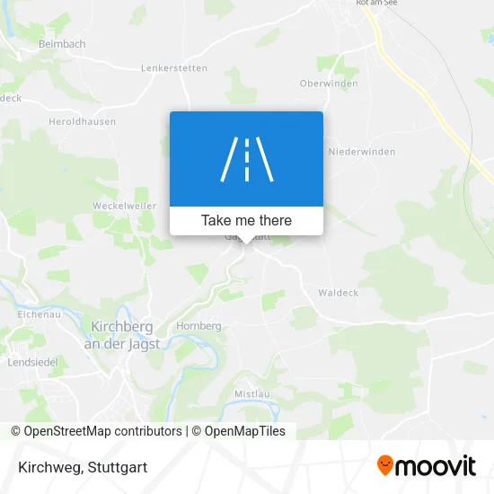 Карта Kirchweg
