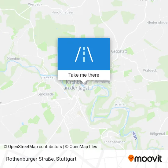 Карта Rothenburger Straße