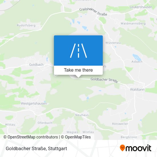 Goldbacher Straße map