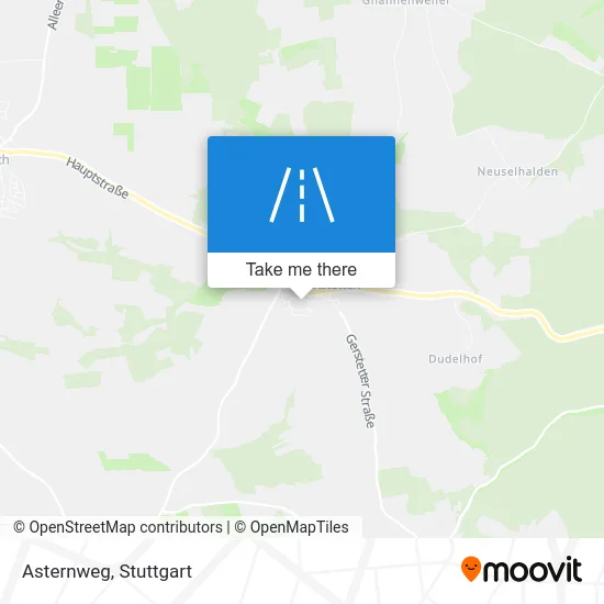 Карта Asternweg