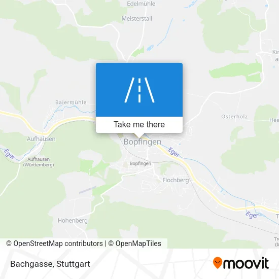 Карта Bachgasse