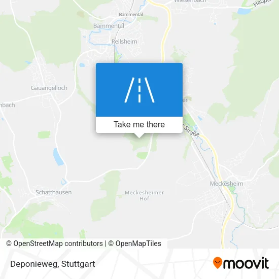 Карта Deponieweg