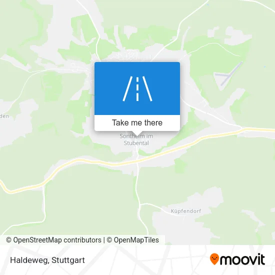 Карта Haldeweg