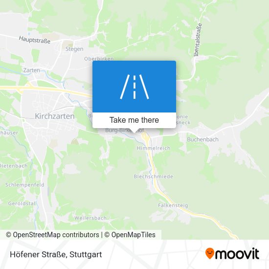 Höfener Straße map
