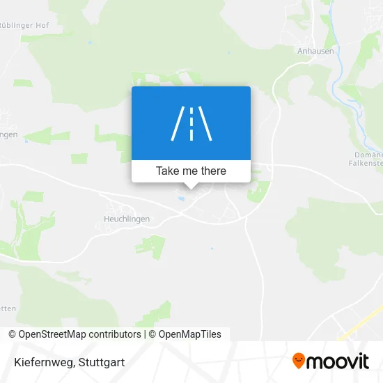 Карта Kiefernweg