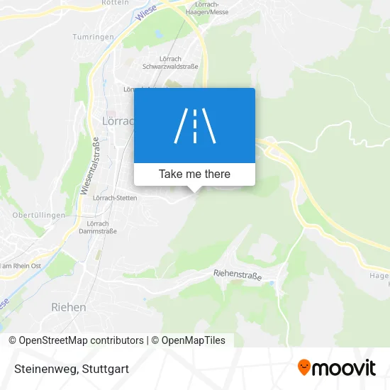 Карта Steinenweg