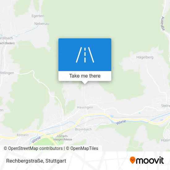 Карта Rechbergstraße