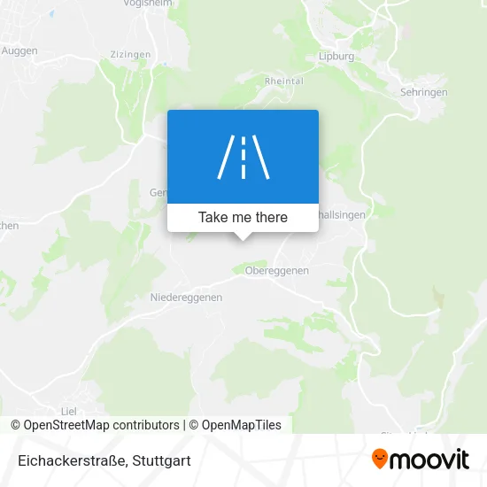 Карта Eichackerstraße