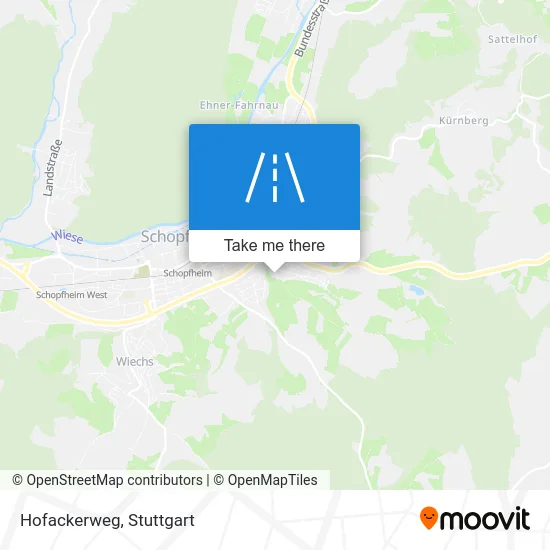 Карта Hofackerweg