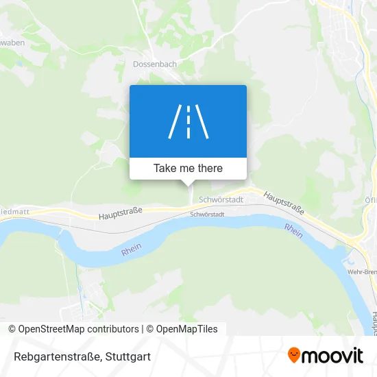 Карта Rebgartenstraße