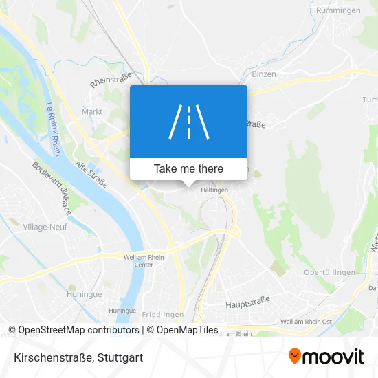 Карта Kirschenstraße