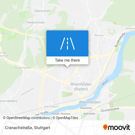 Карта Cranachstraße