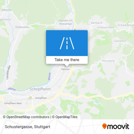 Карта Schustergasse