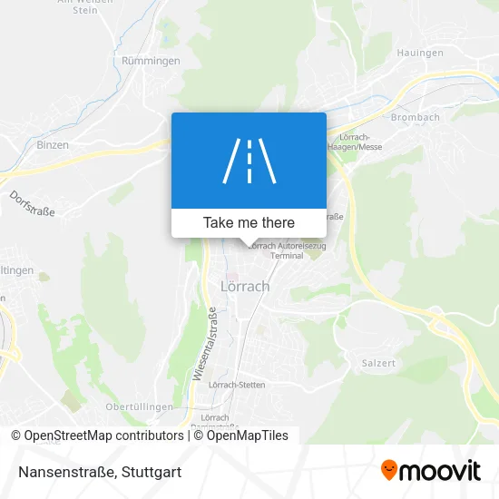 Карта Nansenstraße