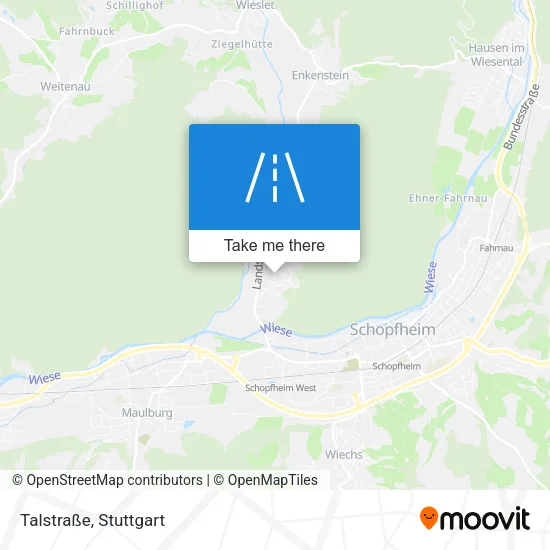 Карта Talstraße