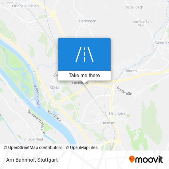 Карта Am Bahnhof
