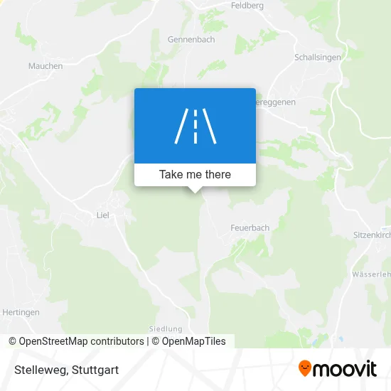 Stelleweg map
