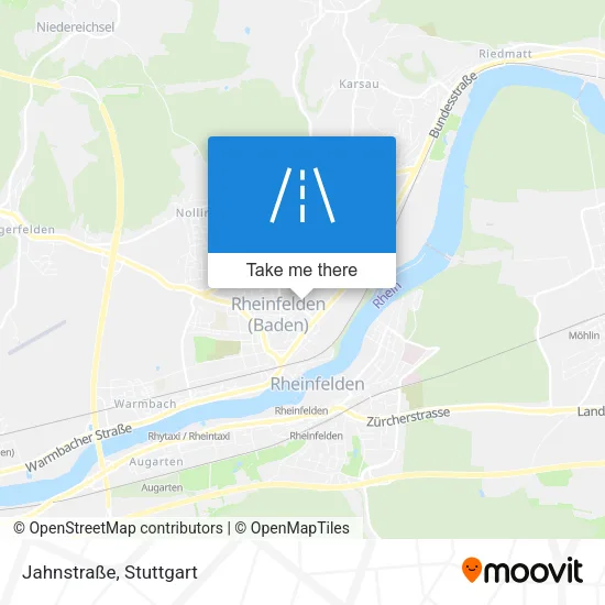 Карта Jahnstraße