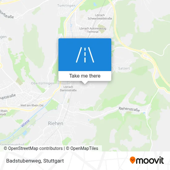 Badstubenweg map