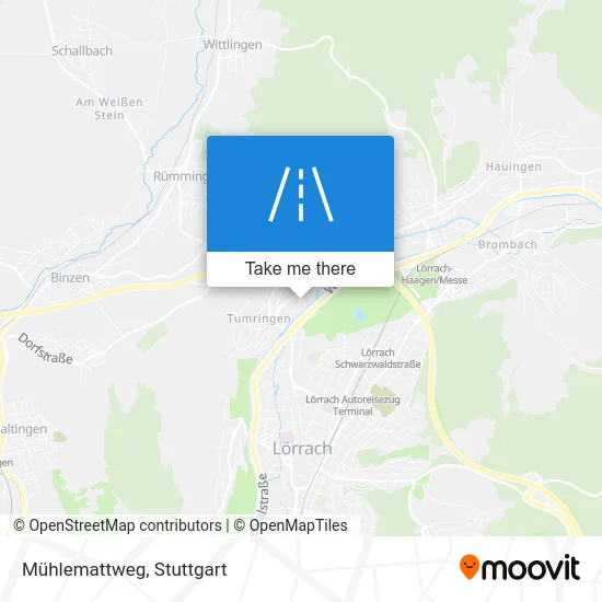 Карта Mühlemattweg