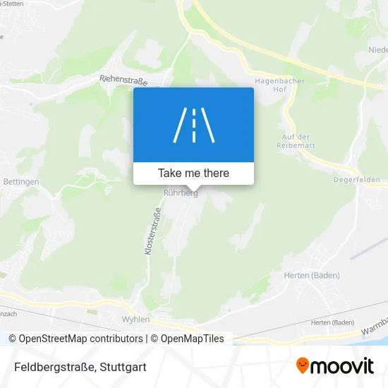 Карта Feldbergstraße