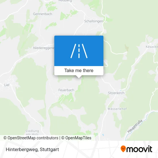 Карта Hinterbergweg