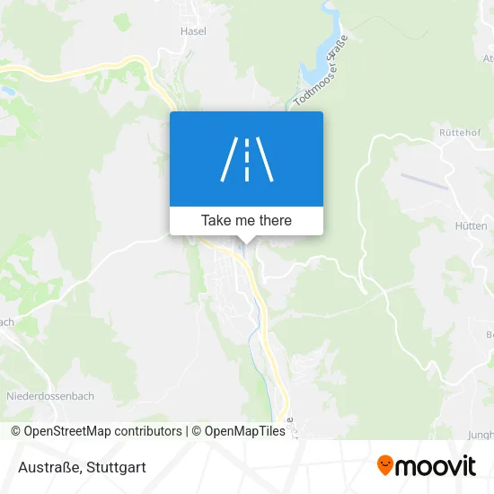Карта Austraße