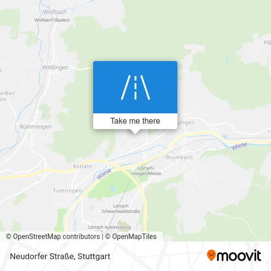 Карта Neudorfer Straße