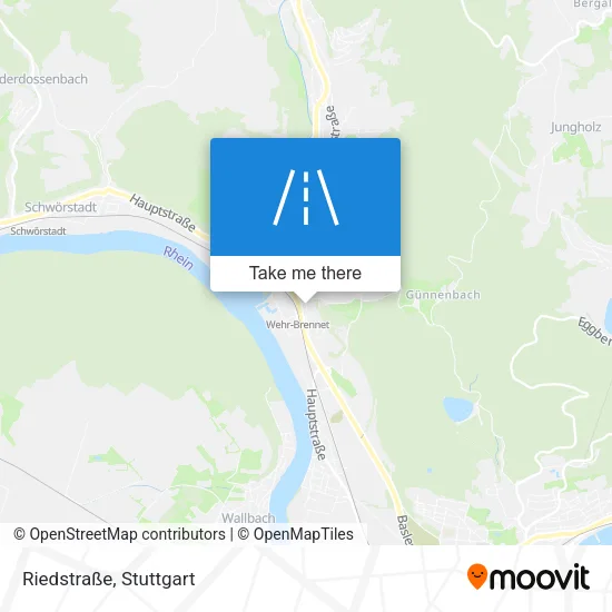 Карта Riedstraße