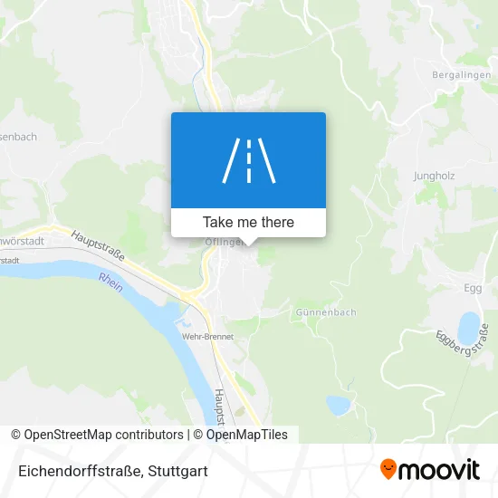 Карта Eichendorffstraße