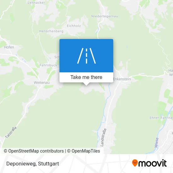 Карта Deponieweg