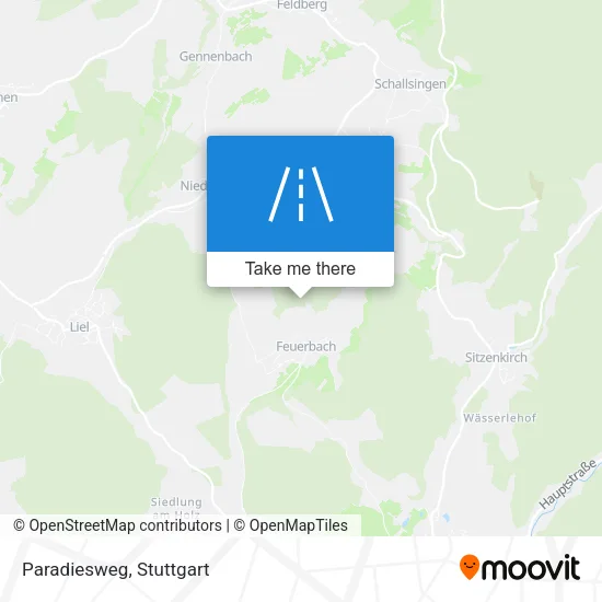 Карта Paradiesweg