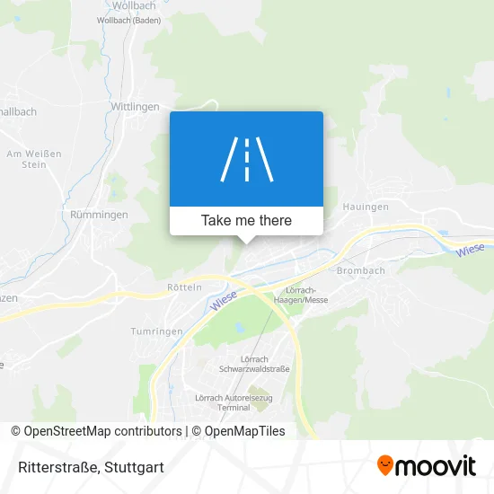 Ritterstraße map