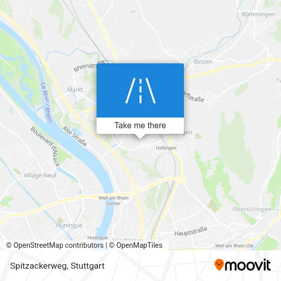 Карта Spitzackerweg