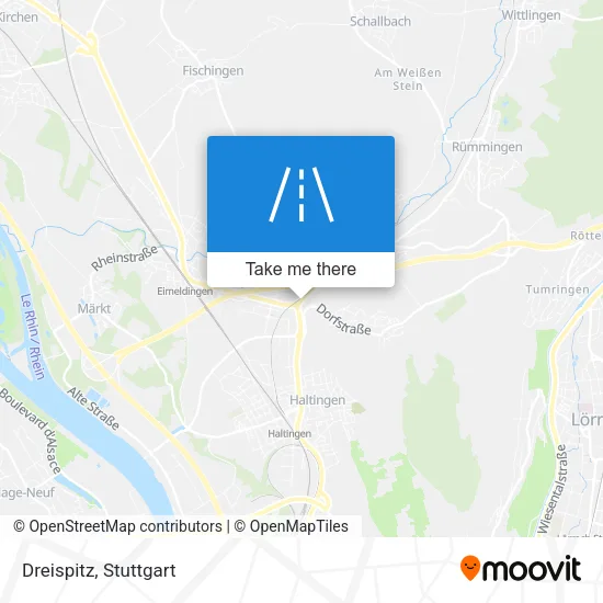 Карта Dreispitz